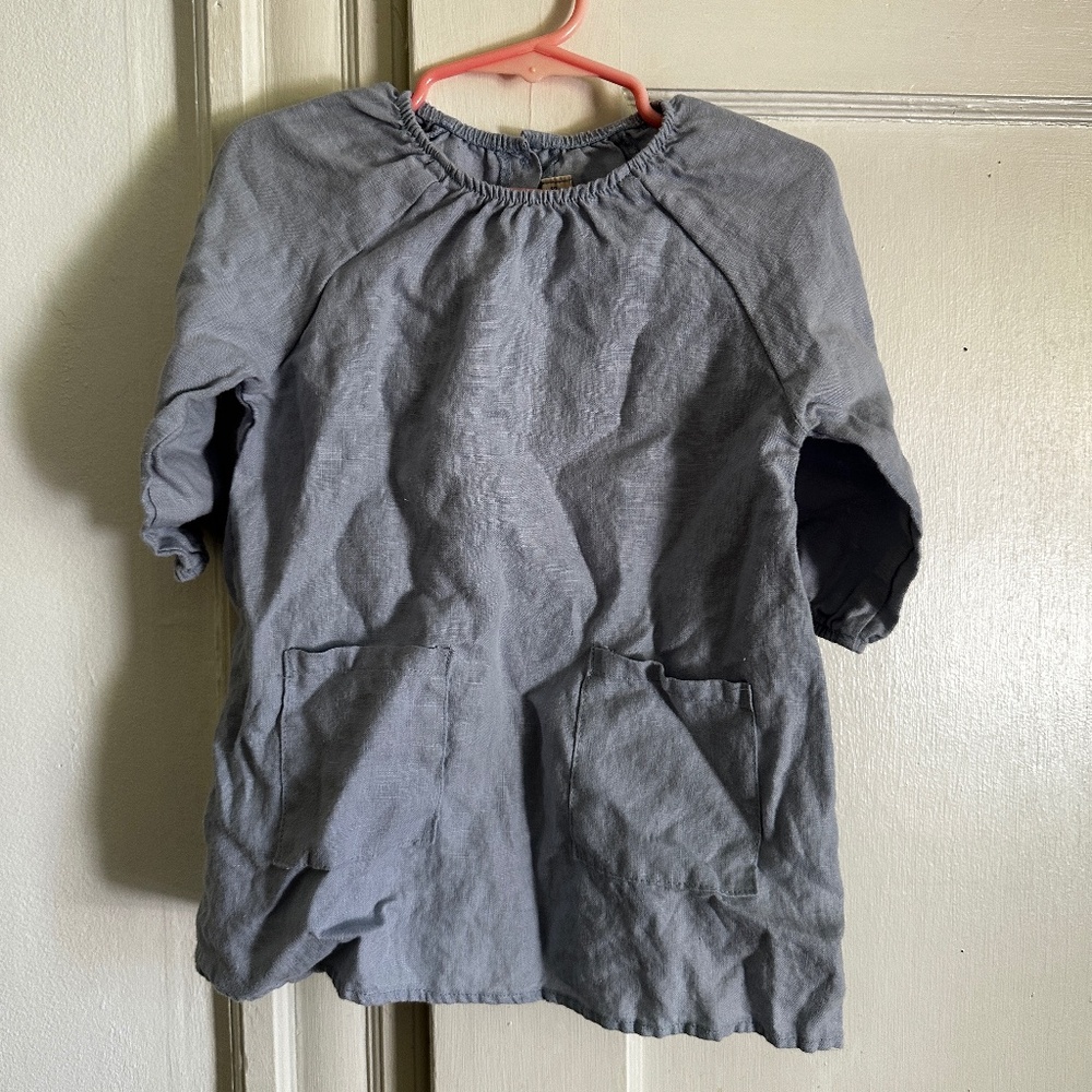 Les Gamins Toddler Linen Dress